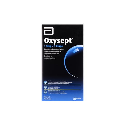 Oxysept 1 Etape 3x300ml Vue de face