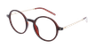 LUNETTES DE VUE MAGIC 118 marron/doré - Vue de face