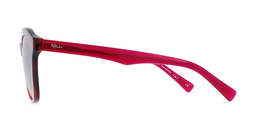 LUNETTES DE SOLEIL femme SIENNA écaille/rose - Vue de face