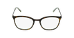 Óculos graduados senhora BEETHOVEN TOBR tartaruga/preto - Vista de frente