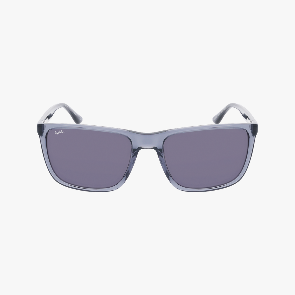 LUNETTES DE SOLEIL homme ELIOT blanc/gris - Vue de face
