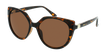 LUNETTES DE SOLEIL femme ORENA écaille - Vue de face