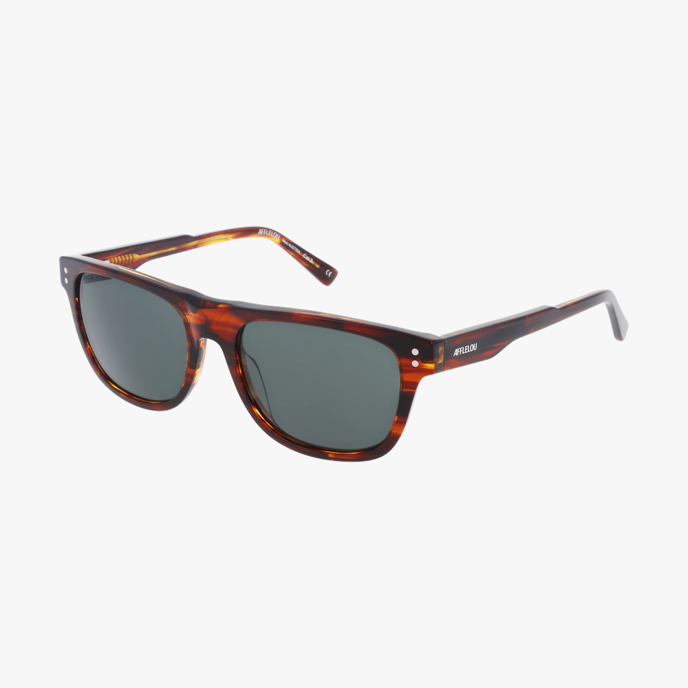 LUNETTES DE SOLEIL homme AUSTRIA marron - Vue de face