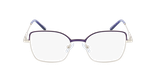 LUNETTES DE VUE femme MAGIC NAWEL violet/doré - Vue de face