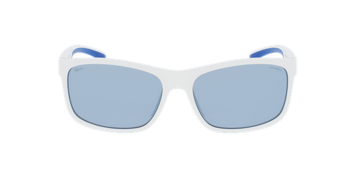 LUNETTES DE SOLEIL SAIL POLARIZED blanc/bleuVue de face