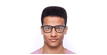 LUNETTES DE VUE homme MAGIC 46 BLUEBLOCK noir - Vue de face