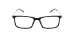 Óculos graduados homem LENY BK (TCHIN-TCHIN +1€) preto/danio.store_catalog.filters.noir/gun - Vista de frente