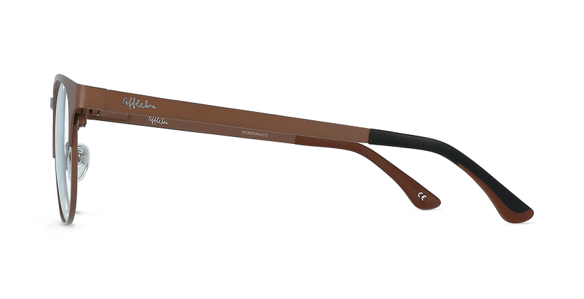 Óculos graduados senhora MAGIC 44 BLUEBLOCK - BLOQUEIO LUZ AZUL castanho/bege - Vista lateral