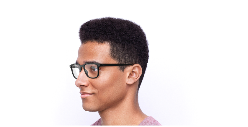 LUNETTES DE VUE homme MAGIC 46 BLUEBLOCK noir - vue de 3/4