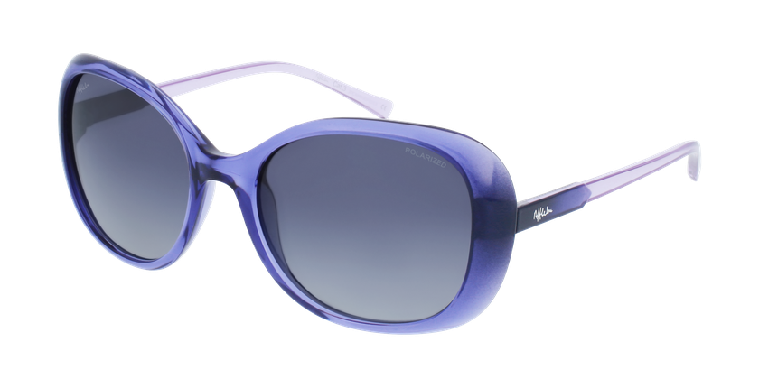 Óculos de sol senhora FLORES POLARIZED PU violeta - Vista de frente