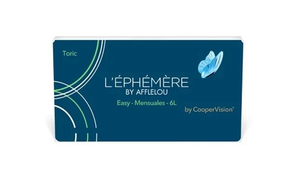 Lentes de contacto L'Ephemere Easy H2O Toric 6 UNID - Vista de frente
