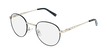 Óculos graduados homem MARIN BK (TCHIN-TCHIN +1€) preto/dourado - vue de 3/4