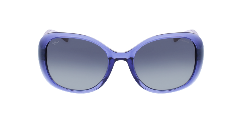 Óculos de sol senhora FLORES POLARIZED PU violeta - Vista de frente
