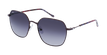 LUNETTES DE SOLEIL femme JULIE violet - Vue de face