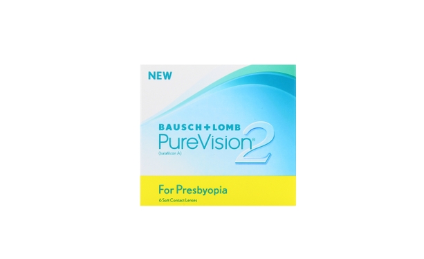 Lentilles de contact PureVision 2 HD for Presbyopia 6L - Vue de face