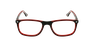 Óculos graduados criança REFORM TEENAGER (J3BKRD) preto/vermelho