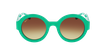 LUNETTES DE SOLEIL femme JOSEFA vert - Vue de face