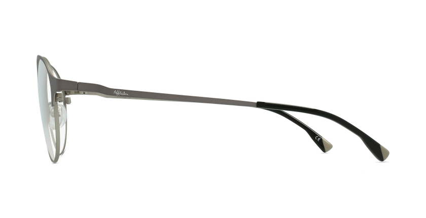 Óculos graduados homem MAGIC 52 BLUEBLOCK - BLOQUEIO LUZ AZUL cinzento/prateado - Vista lateral