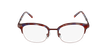 Óculos graduados BEKSINSKI RD vermelho - Vista de frente