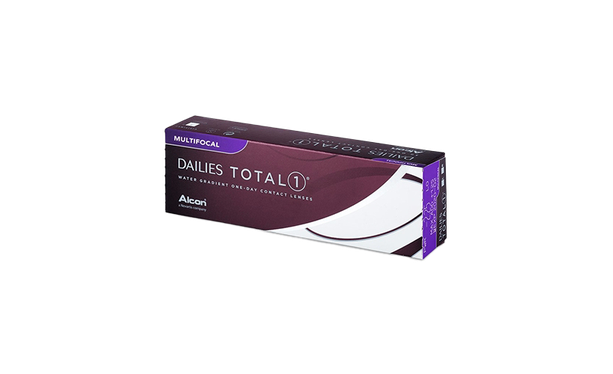 Lentilles de contact Dailies Total 1 Multifocal 30L - Vue de face