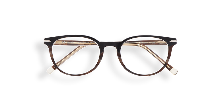 Lunettes de vue femme NANTUA noir/marron Lunettes de vue femme NANTUA noir/marron
