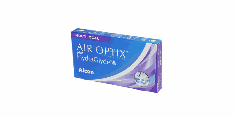 Lentilles de contact Air Optix plus HydraGlyde Multifocal 3 L