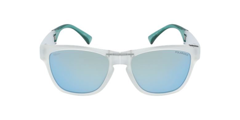 Lunettes de soleil homme GEANT bleu/blancVue de face Lunettes de soleil homme GEANT bleu/blancVue de face