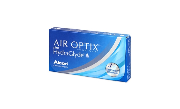 Lentilles de contact Air Optix Plus HydraGlyde® 6L - Vue de face