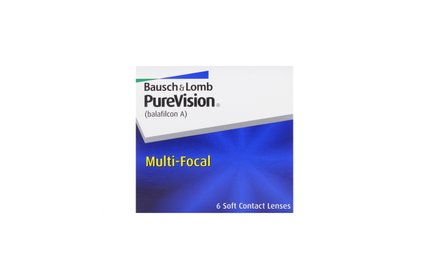 Lentilles de contact PureVision Multifocal 6L - Vue de face