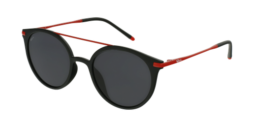 LUNETTES DE SOLEIL SAKY POLARIZED noir/rouge
