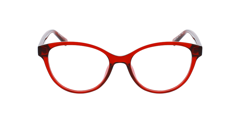 LUNETTES DE VUE femme RZERO 34 rouge - Vue de face