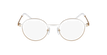Óculos graduados senhora VENUS WHBR branco/bege - Vista de frente