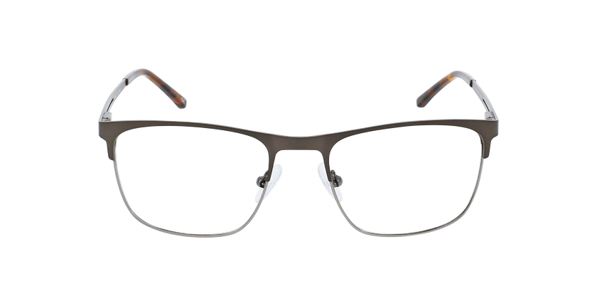 Óculos graduados homem VADIM GY (TCHIN-TCHIN +1€) cinzento/prateado - Vista de frente