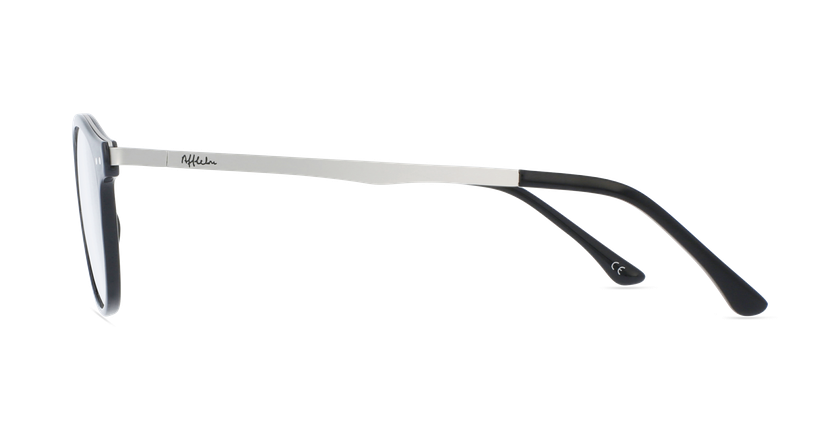 Óculos graduados senhora MAGIC 97 BK preto/prateado - Vista lateral