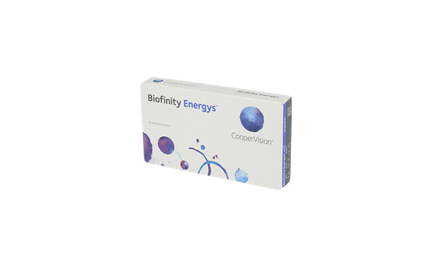 Lentilles de contact Biofinity Energys 6L - Vue de face