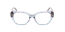 Lunettes de vue femme CARACTÈRES RAFFINÉE bleu/violet