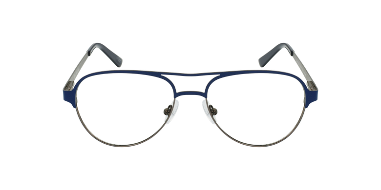 Óculos graduados NAEL BL (TCHIN-TCHIN +1€) azul/prateado Vista de frente