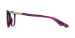 Óculos graduados senhora ALEXA PU (TCHIN-TCHIN +1€) violeta - Vista lateral