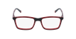 LUNETTES DE VUE enfant REFORM COLLEGE 1 noir/rouge - Vue de face