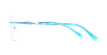 LUNETTES DE VUE femme IDEALE-33 turquoise - Vue de face