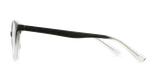 LUNETTES DE VUE enfant RZERO25 noir/blanc - Vue de face
