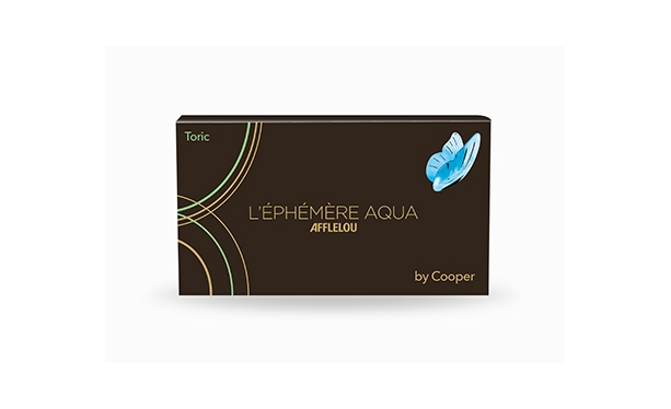 Lentilles de contact Ephémère Aqua Mensuelle Toric 6L - Vue de face