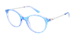 Óculos graduados senhora LUCILE BL (TCHIN-TCHIN+1€) azul - Vista de frente