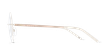 LUNETTES DE VUE femme IDEALE-30 doré/beige - Vue de face