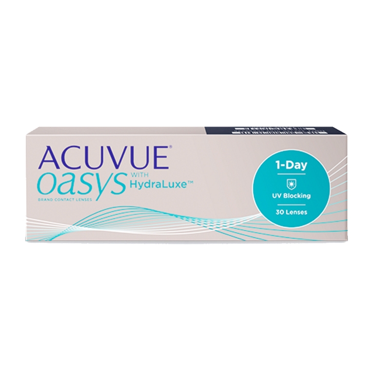 Lentilles de contact Acuvue® Oasys® 1 Day with Hydraluxe™ 30L Lentilles de contact Acuvue® Oasys® 1 Day with Hydraluxe™ 30L