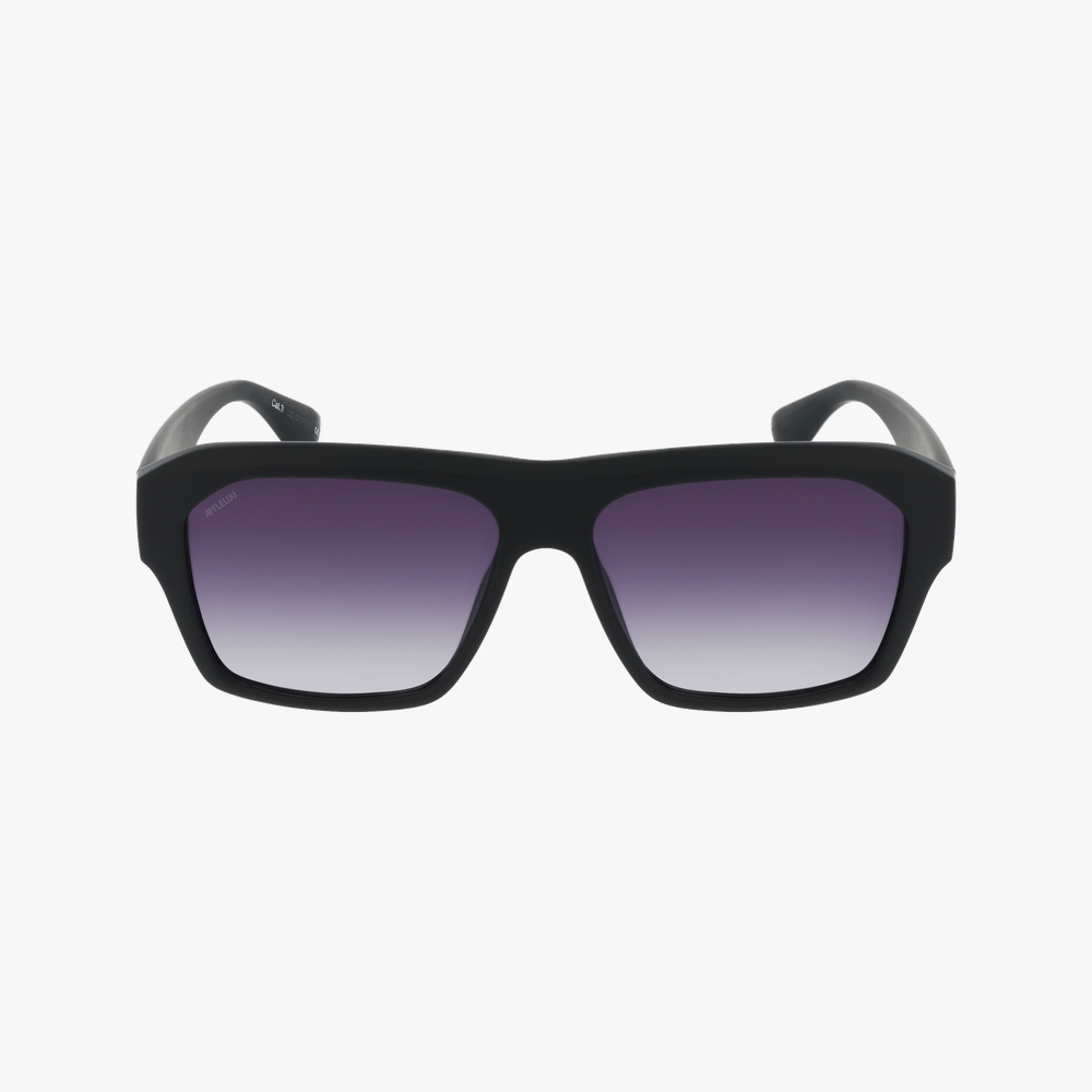 LUNETTES DE SOLEIL homme URBAN noir - Vue de face