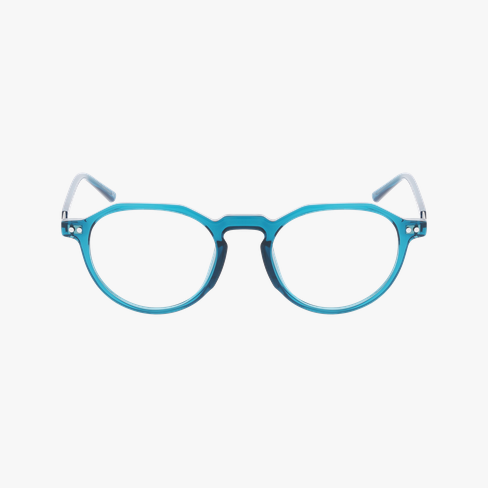 LUNETTES DE VUE homme CELESTIN bleu/blanc Vue de face