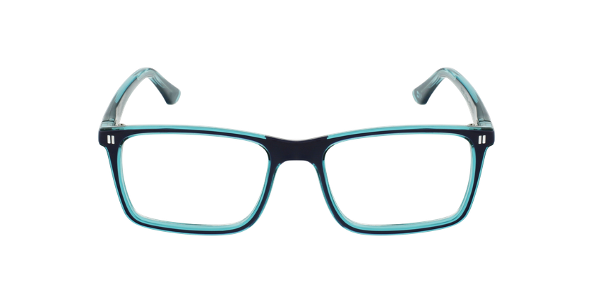 Óculos graduados criança REFORM TEENAGER (J1BLGR) azul/turquesa - Vista de frente