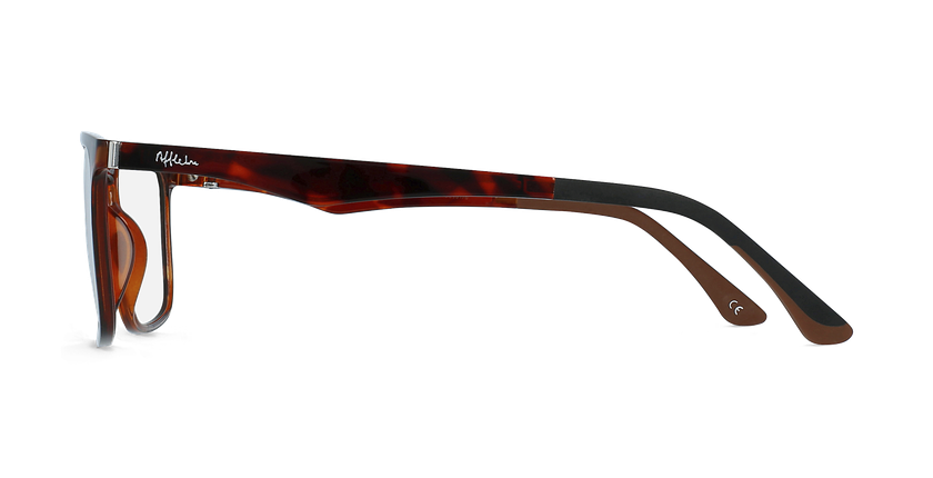 Óculos graduados homem MAGIC 38 BLUEBLOCK - BLOQUEIO LUZ AZUL tartaruga
 - Vista lateral