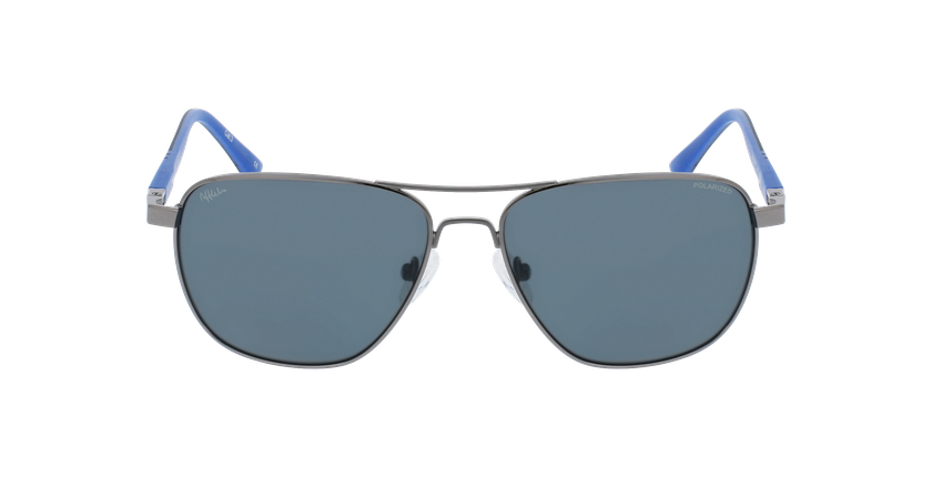 LUNETTES DE SOLEIL homme SPARK POLARIZED gris/noir - Vue de face